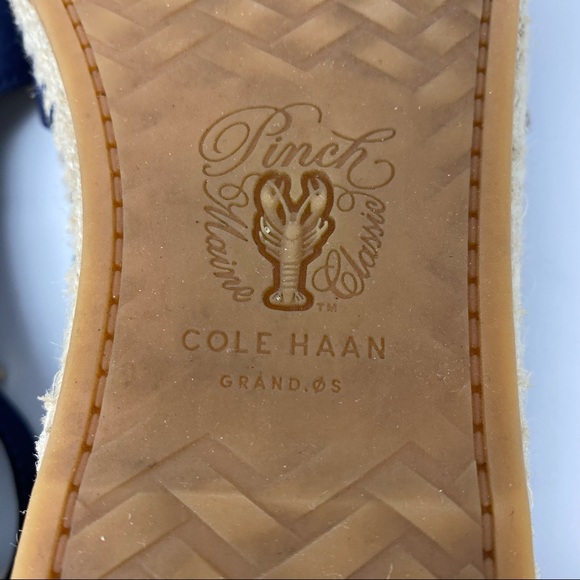 Cole Haan Cloudfeel Nubuck Espadrilles Sandals 8B - Picture 10 of 10